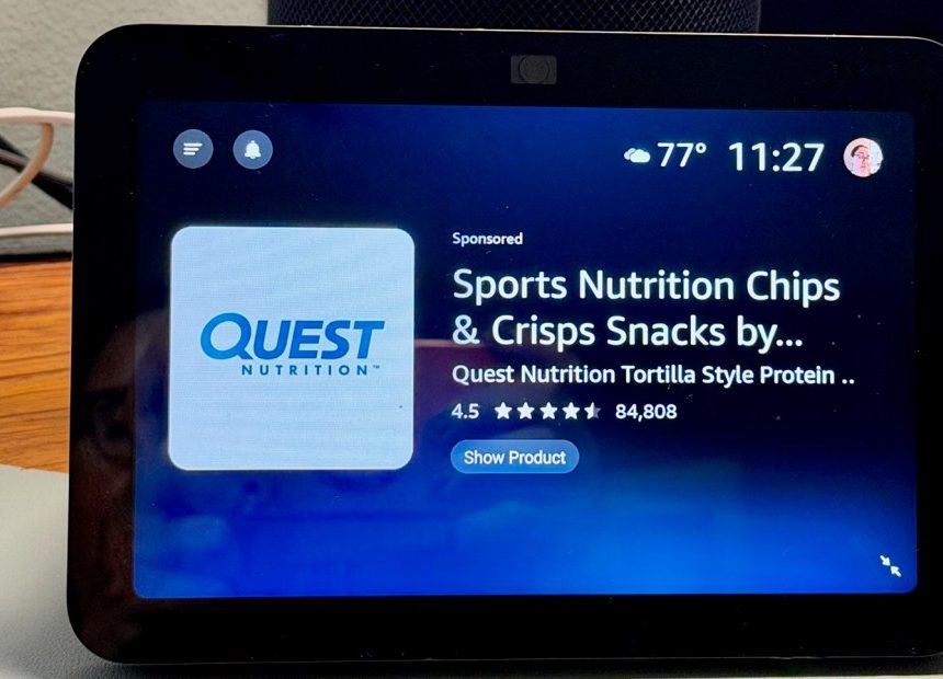 Amazon’s giant ads have ruined the Echo Show