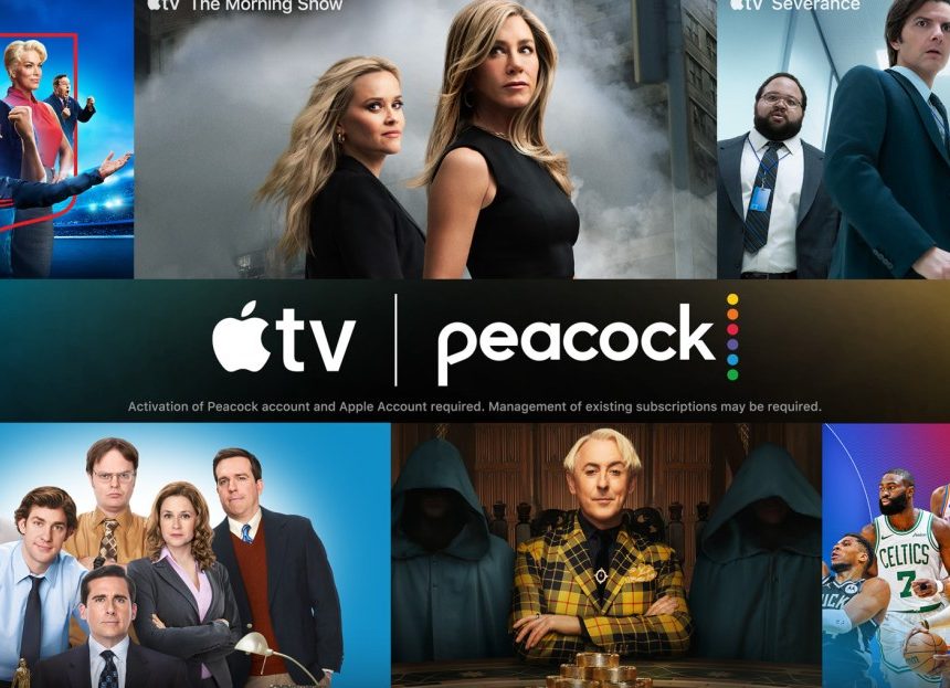Apple TV and Peacock announce a $15 monthly subscription bundle
