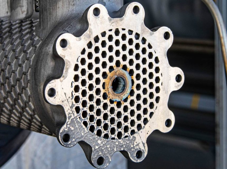 A close-up of Arbor's pilot power plant.