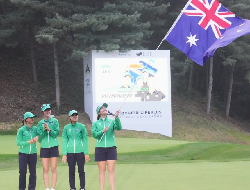 Australia beats U.S. to win LPGA's International Crown