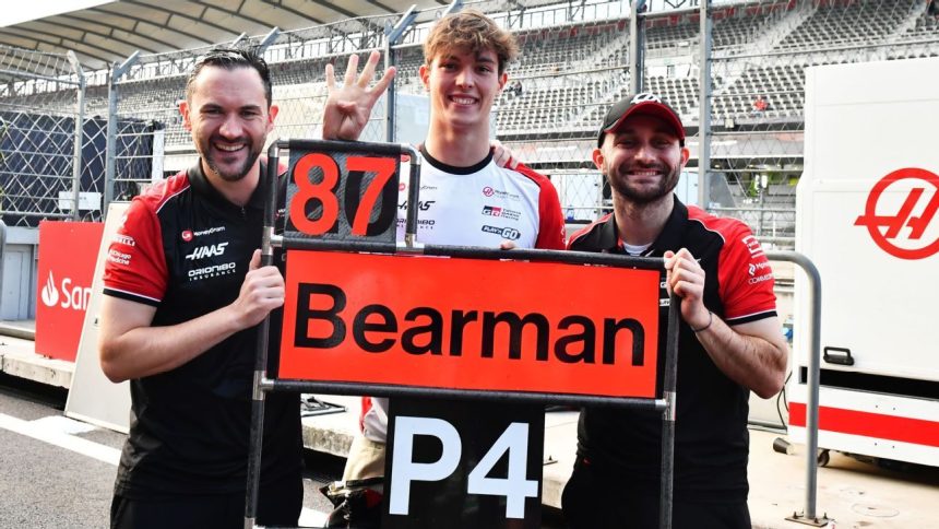 Bearman shows Ferrari that there's life after Hamilton, Leclerc Bearman shows Ferrari that there's life after Hamilton, Leclerc