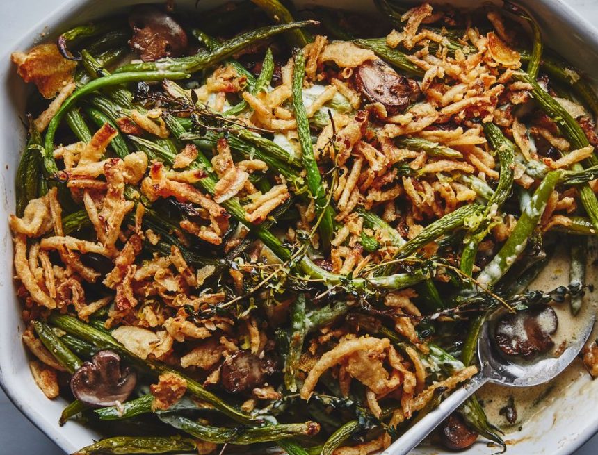 Best-Ever Green Bean Casserole With Step-by-Step Video Recipe
