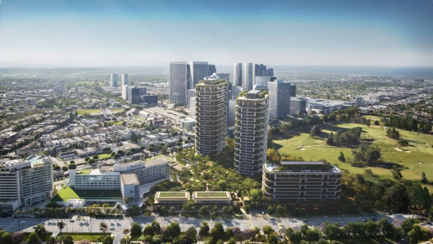 Rendering of One Beverly Hills.