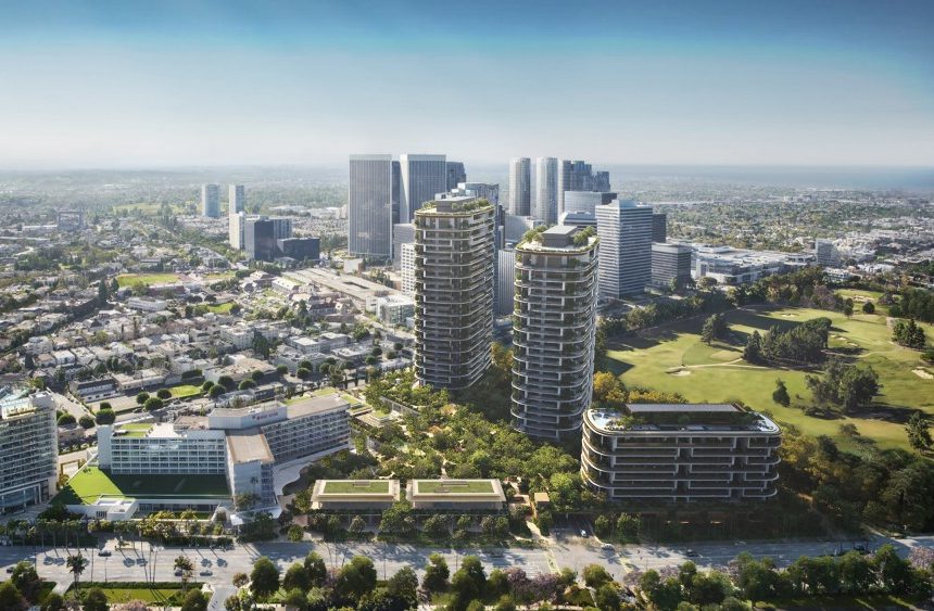 Rendering of One Beverly Hills.