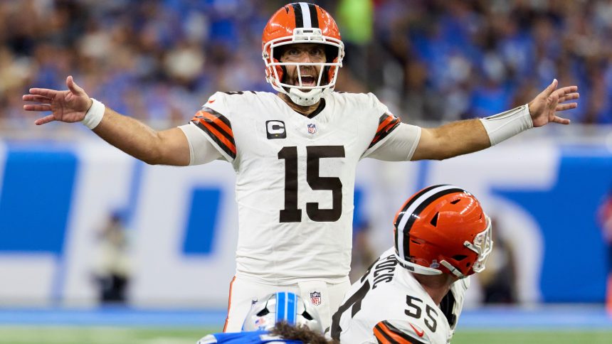 Browns QB Change Reportedly More About Joe Flacco's Struggles Than Gabriel's Readiness