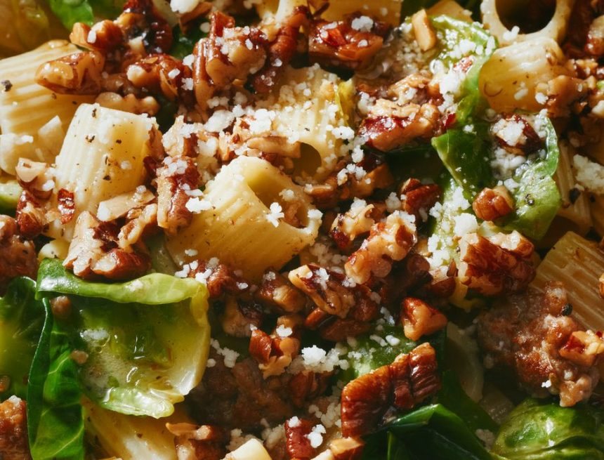 Brussels Sprout Pasta Recipe | Bon Appétit
