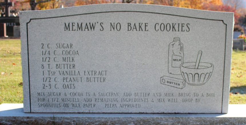 Rosie Grant’s New Cookbook Compiles Recipes From Gravestones Around the World