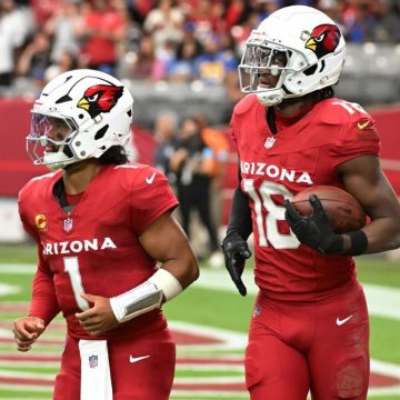 Cardinals' Gannon vague on status of QB Murray, WR Harrison