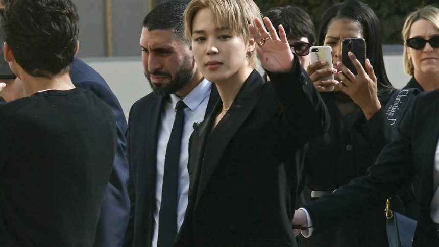 Jimin at Dior