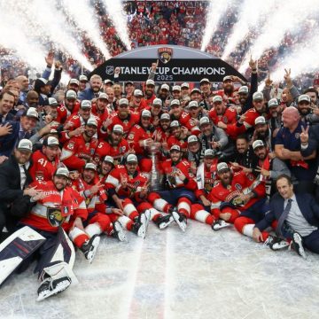 Champion Florida Panthers receive 'awesome' title rings