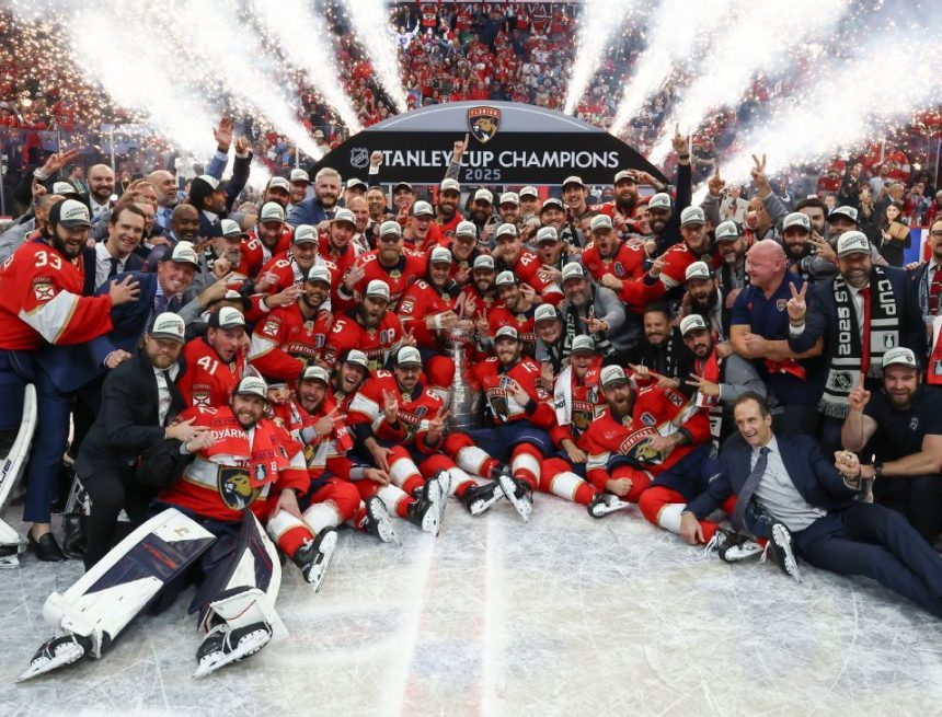 Champion Florida Panthers receive 'awesome' title rings