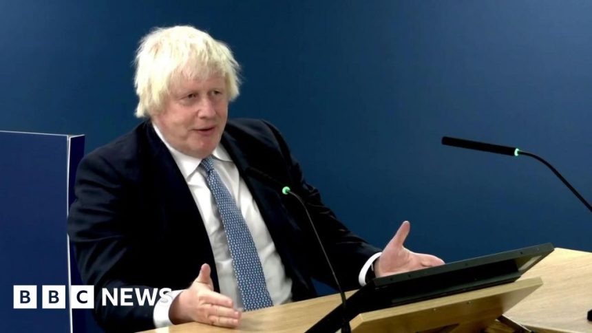 Children paid 'huge price' for others in Covid, Boris Johnson says