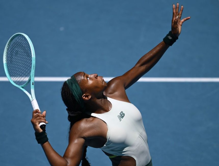 Coco Gauff overcomes double faults; will face Pegula in Wuhan final