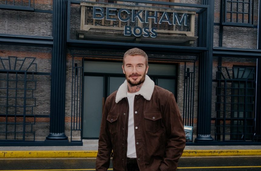 Boss Reveals Lastest David Beckham Collection in Shanghai