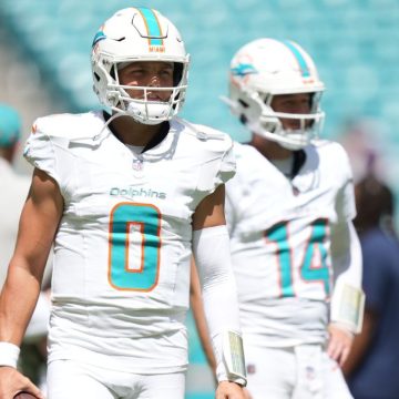 Dolphins make Quinn Ewers QB2 over Zach Wilson vs. Browns