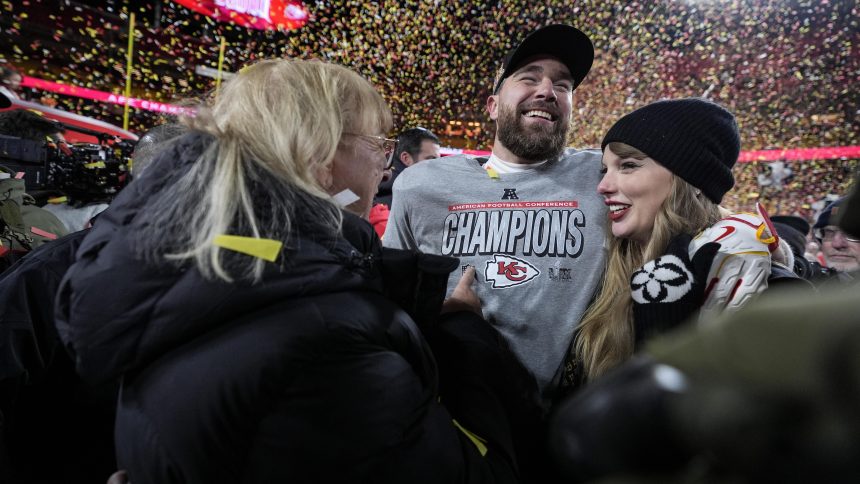 Donna Kelce, Chiefs Celebrate Travis' Birthday with Photos, Taylor Swift's New Album