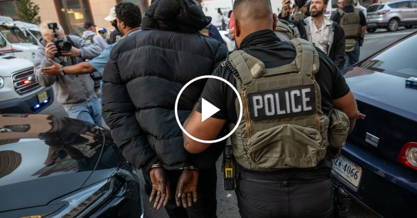 Federal Agents Detain Several Men During New York City Raid