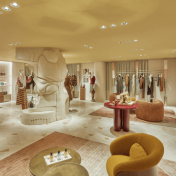 Fendi opens bigger Harrods womenswear boutique mixing modernity and tradition