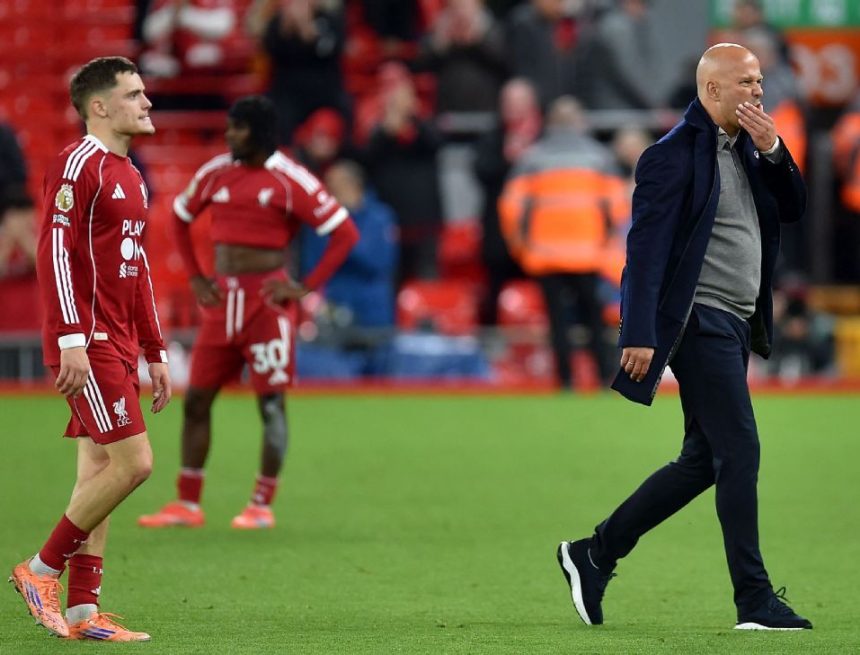 Fernandes says frustrated Anfield helped Manchester United