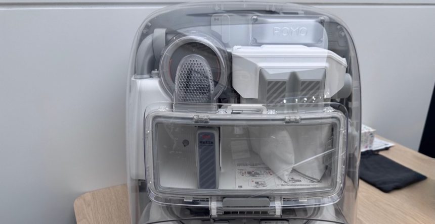 First look: DJI’s Romo robot vacuum First look: DJI’s Romo robot vacuum