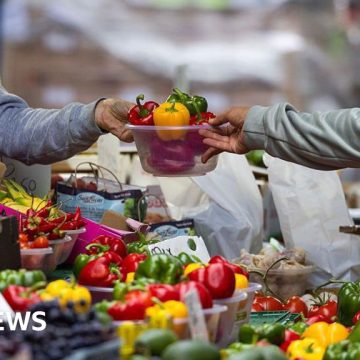 Food price rises slow as UK inflation remains at 3.8%