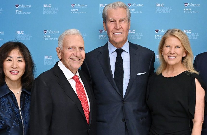 Mina Fader, Jay Baker, Terry Lundgren, Tina Lundgren