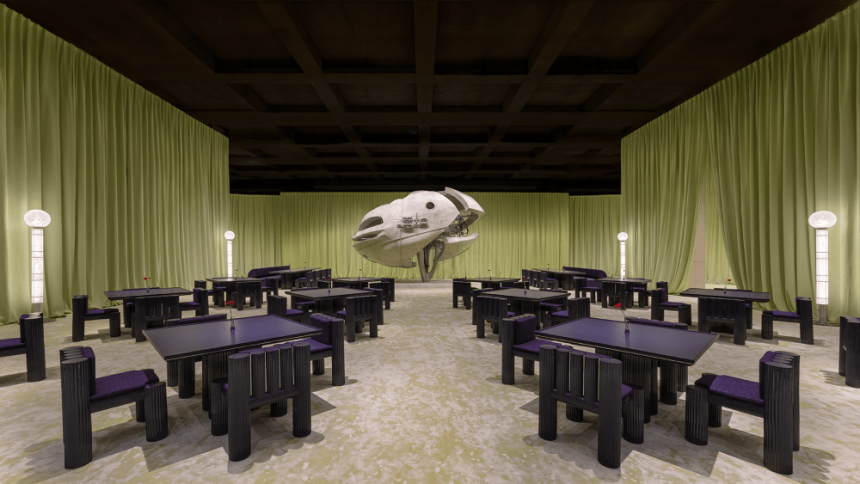 Gentle Monster's latest lifestyle project Nudake Teahouse.