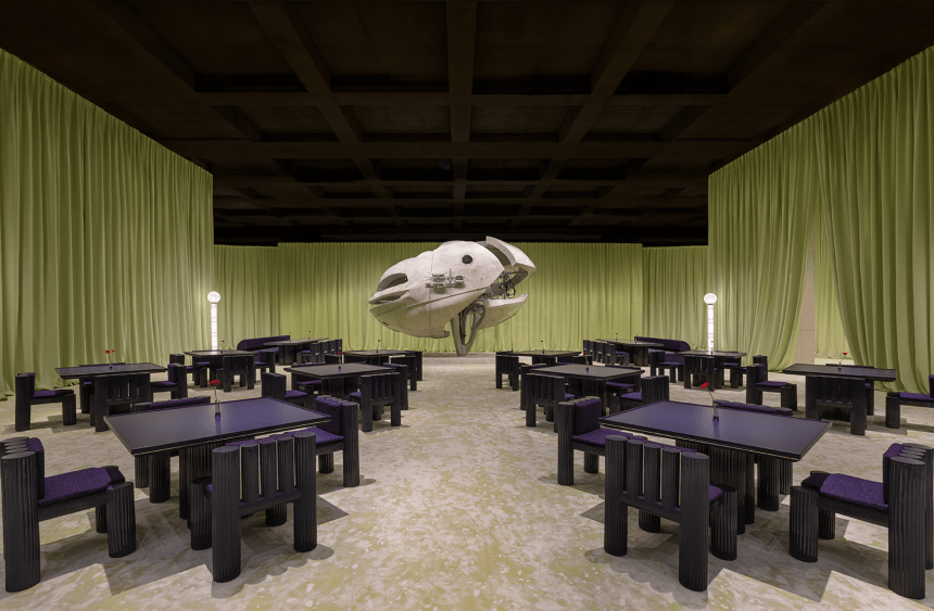 Gentle Monster's latest lifestyle project Nudake Teahouse.