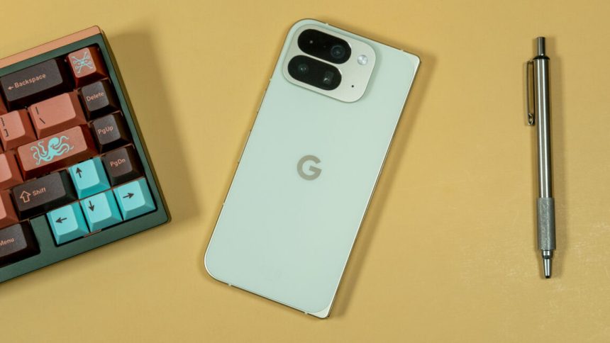 Pixel 10 Pro Fold keyboard glamor