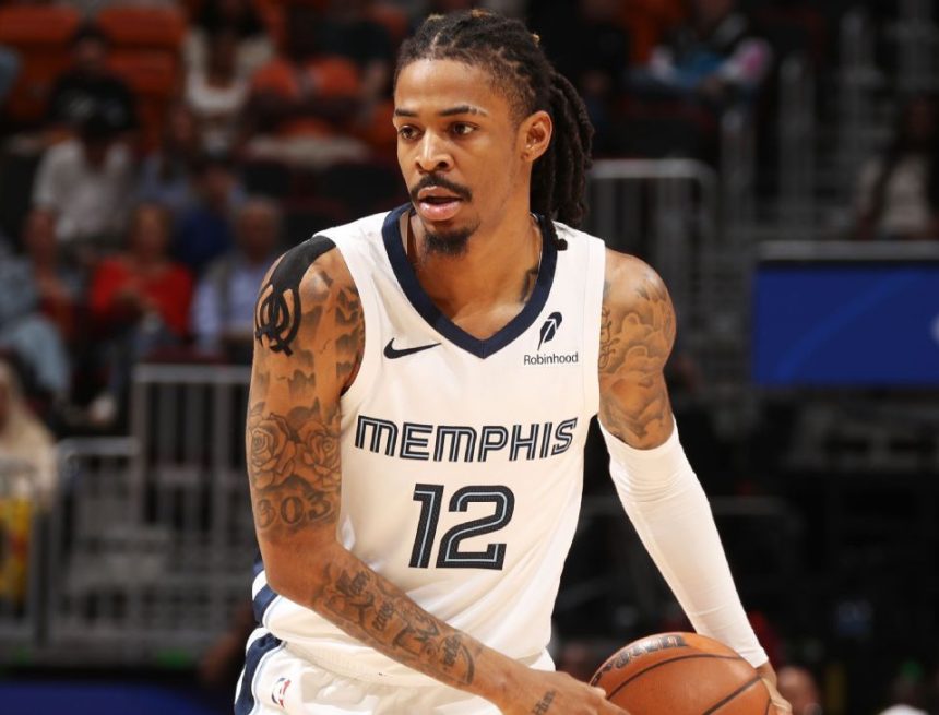 Grizzlies star Ja Morant week to week with ankle sprain