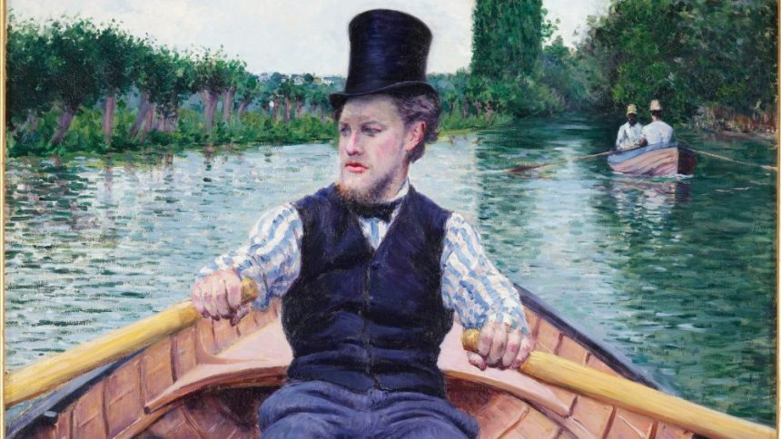Gustave Caillebotte Masterpieces Come to Louis Vuitton NYC Flagship Gustave Caillebotte's "Boating Party," circa 1877-1878