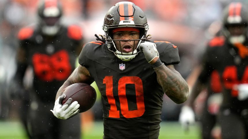 How Much is Browns' Quinshon Judkins Worth in Fantasy Trade After 3 TDs vs. Dolphins?