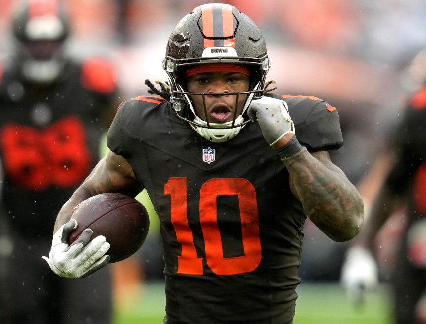 How Much is Browns' Quinshon Judkins Worth in Fantasy Trade After 3 TDs vs. Dolphins?