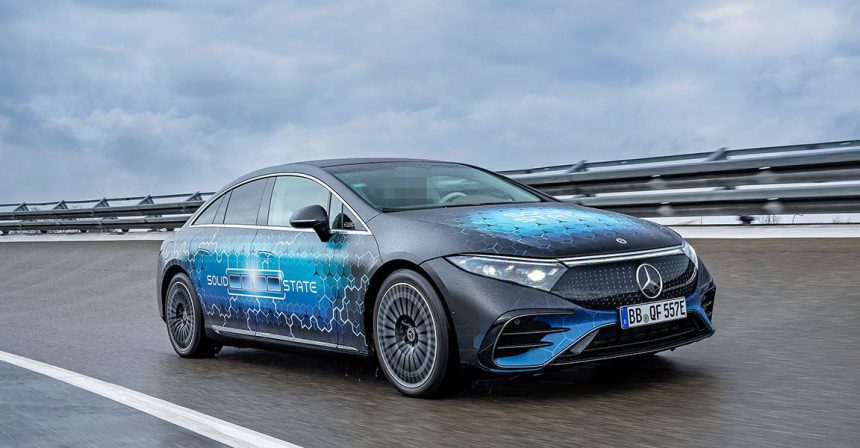 Mercedes prototype EV