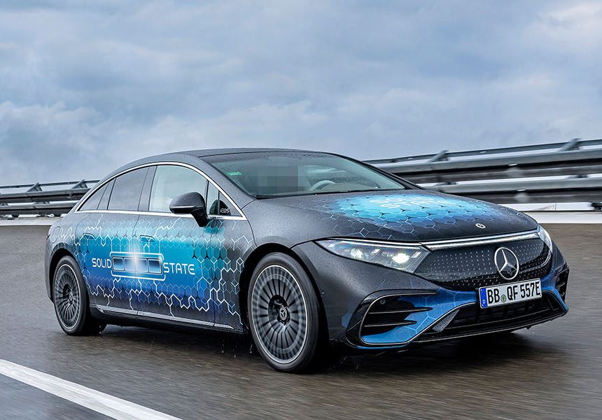 Mercedes prototype EV