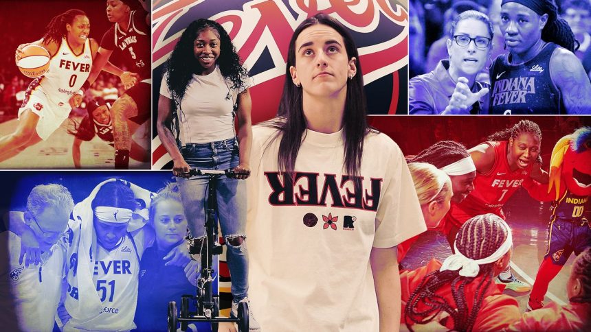 Inside the Indiana Fever's roller-coaster 2025 WNBA season