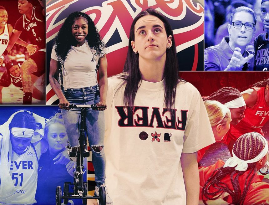 Inside the Indiana Fever's roller-coaster 2025 WNBA season