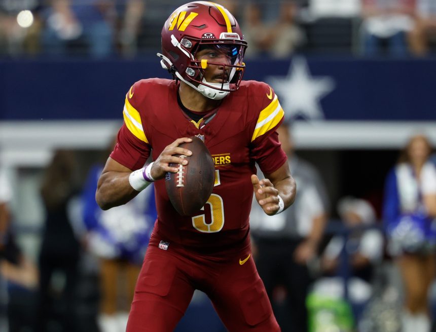 Jayden Daniels Out for Commanders vs. Mahomes, Chiefs with Injury, Mariota to Be QB1