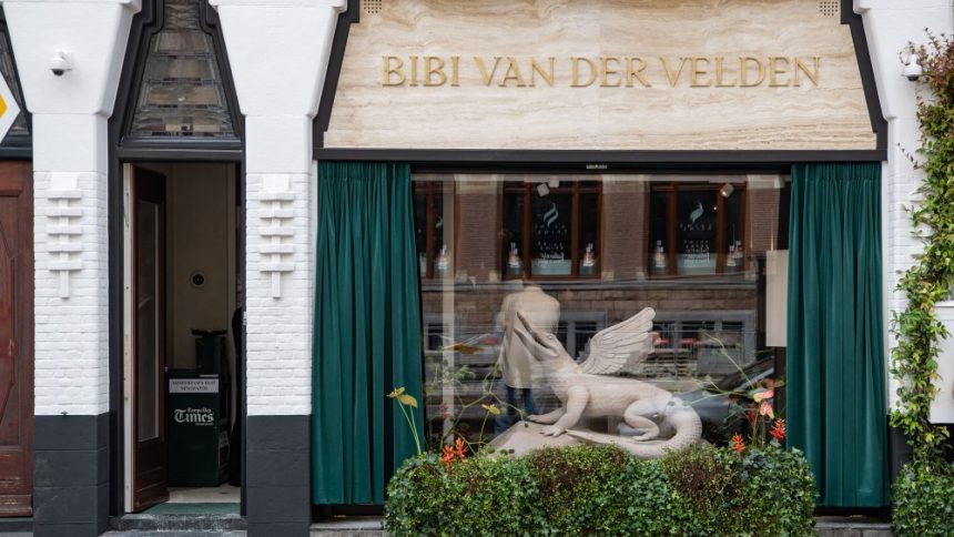 A look at Bibi van der Velden’s first flagship in Amsterdam.