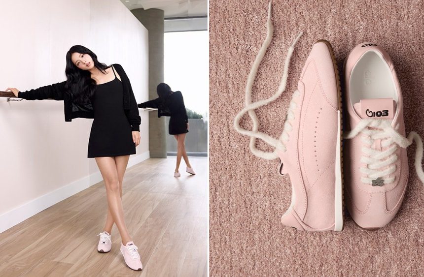 Jisoo, Alo, Sunset sneaker, sneaker, collaboration, Blackpink, Alo Yoga