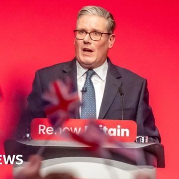 Key moments from Keir Starmer's Labour conference speech