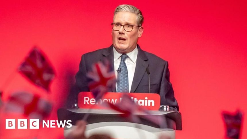 Key moments from Keir Starmer's Labour conference speech