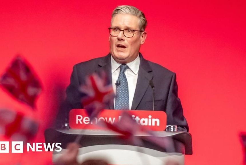 Key moments from Keir Starmer's Labour conference speech