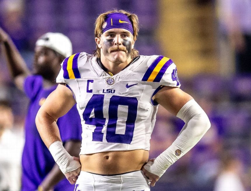 LSU LB Whit Weeks (ankle) doubtful vs. Vandy, sources say