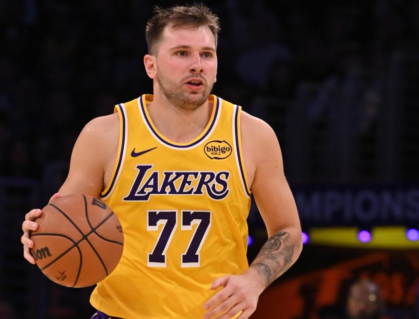 Lakers' Luka Doncic Out At Least 1 Week with Finger, Leg Injuries