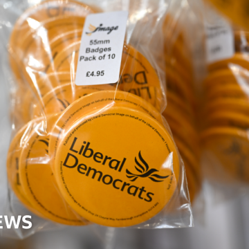 Liberal Democrat membership has halved in 5 years, figures show