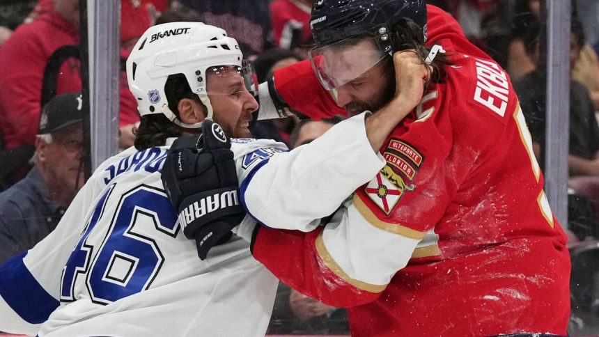 Lightning, Panthers rack up 65 penalties in preseason finale