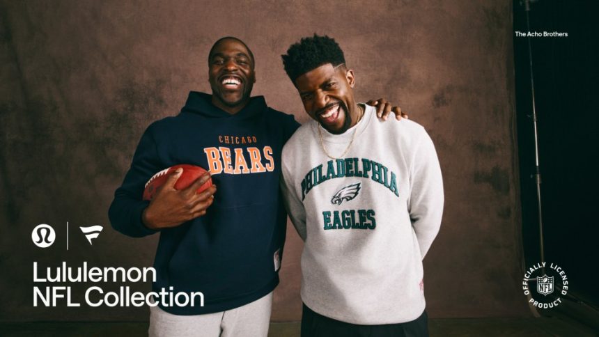 Lululemon to Create Apparel, Accessories for all 32 NFL Teams The Acho brothers: Sam and Emmanuel in the Lululemon NFL campaign.