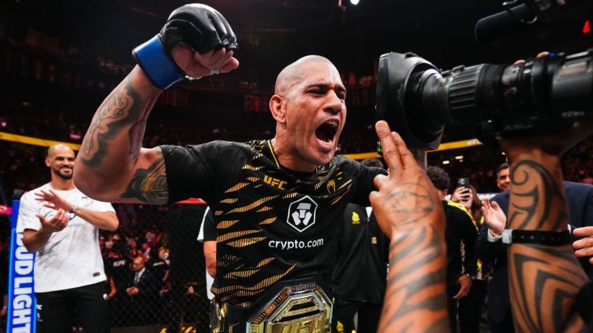 MMA divisional rankings: Alex Pereira powers his way back to top at light heavyweight