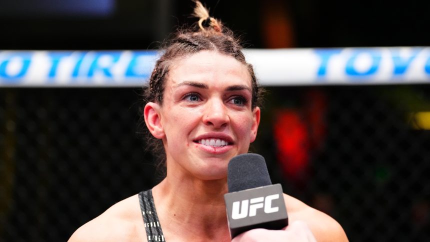 Mackenzie Dern Beats Virna Jandiroba to Win Strawweight Title at Mackenzie Dern Beats Virna Jandiroba to Win Strawweight Title at UFC 321